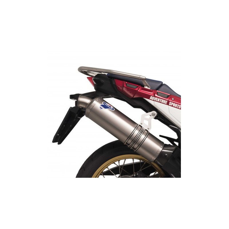 H14908040ITX : Termignoni Titanium Silencer 2018 Honda CRF Africa Twin