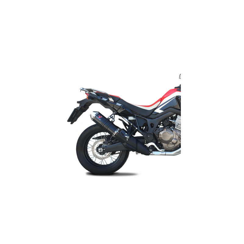 PZ6074S : IXRACE Pure Inox slip-on Honda CRF Africa Twin