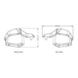 8948 : Extensiones de protectores de manos Puig Honda CRF Africa Twin