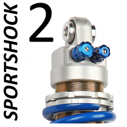 H254B : EMC Sportshock 2 Adventure Sports Shock Absorber Honda CRF Africa Twin