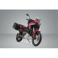 KFT.01.950.70001/B : Bagagli laterali SW-Motech Trax ADV Nero Honda CRF Africa Twin