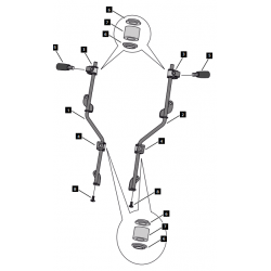 3493N : Kit de ajuste de cúpula Puig Honda CRF Africa Twin