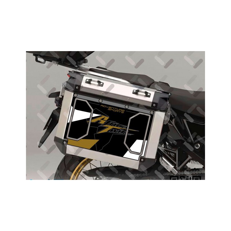 V-AT-CRF-1100 alu : Adhesivos maletas aluminio Honda CRF1100 Honda CRF Africa Twin