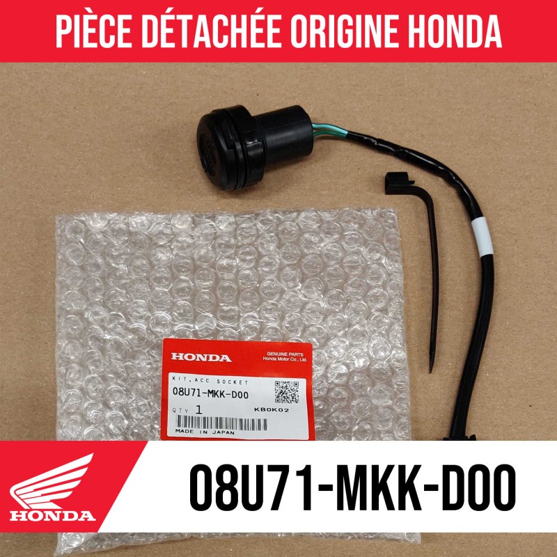 08U71-MKK-D00 : Honda Built-in 12V Socket Honda CRF Africa Twin