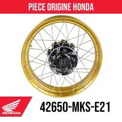 42650-MKS-E21 : Goldene Hinterradfelge original von Honda Honda CRF Africa Twin