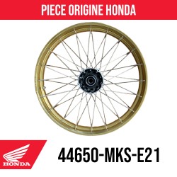 44650-MKS-E21 : Vorderradfelge in gold, Original Honda Honda CRF Africa Twin