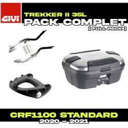 PACK-1179FZ-TRK35N : Pacco Top-Case Givi Trekker II 35L Alu Honda CRF Africa Twin