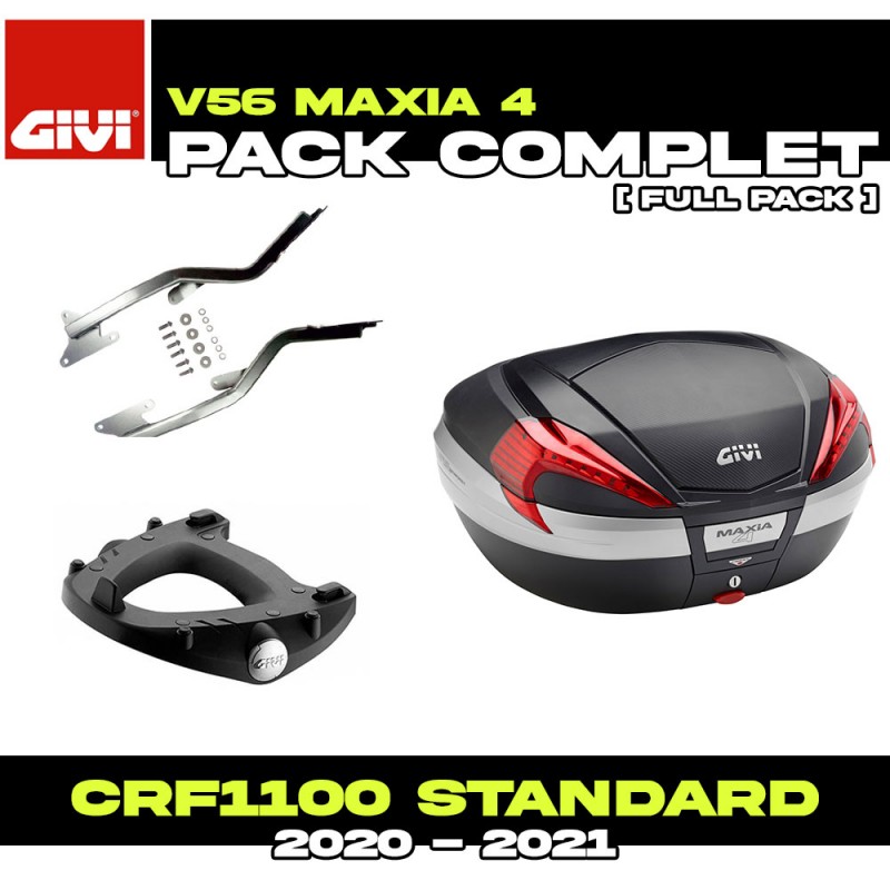 PACK-1179FZ-V56NN : Givi V56 Maxia 4 Top Case Pack Honda CRF Africa Twin