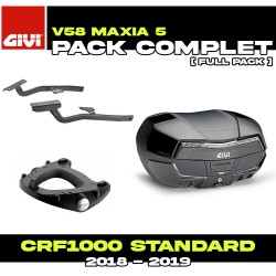 PACK-SR1162-V58NNT : Givi V58 Maxia 5 Top-Case Pack Honda CRF Africa Twin