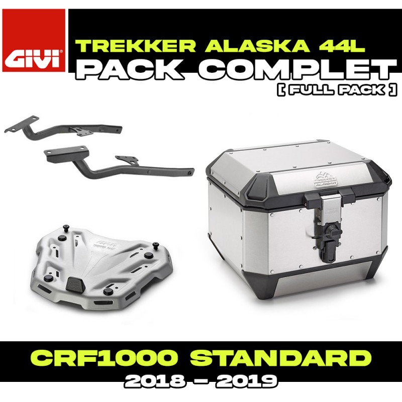 PACK-SR1162-ALA44A : Givi Alaska 44L Alubox Set Honda CRF Africa Twin