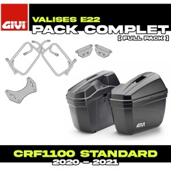 PACK-PLO1179MK-E22N : Givi E22 Seitenkoffer Set Honda CRF Africa Twin