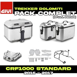 PACK-1144-DLMKA : Givi Dolomiti Alu Luggage Pack Honda CRF Africa Twin