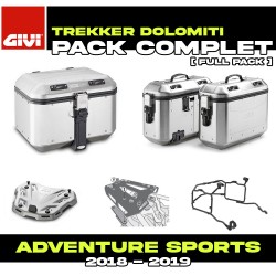 PACK-1161-DLMKA : Givi Dolomiti Alu Gepäckset Honda CRF Africa Twin