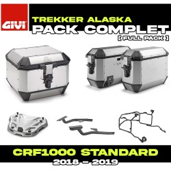 PACK-1162/1161-ALAA : Paquete Equipaje Givi Alaska Alu Honda CRF Africa Twin