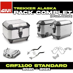 PACK-1179-ALAA : Givi Alaska Alu Gepäckset Honda CRF Africa Twin