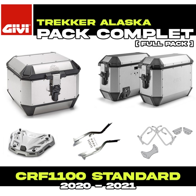 PACK-1179-ALAA : Givi Alaska Alu Gepäckset Honda CRF Africa Twin