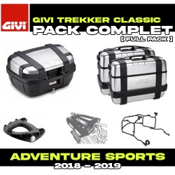 PACK-1161-TRKA : Pacchetto Bagagli Givi Trekker Alluminio Honda CRF Africa Twin