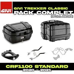 PACK-1179-TRKB : Givi Trekker Gepäckset Schwarz Honda CRF Africa Twin