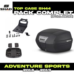 PACK-H0DV18ST-D0B44100 : Pacchetto Top-Case Shad SH44 Honda CRF Africa Twin