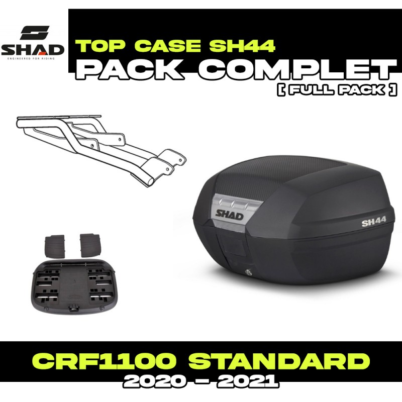 PACK-H0CR10ST-D0B44100 : Shad SH44 Top Case Pack Honda CRF Africa Twin