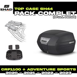 PACK-H0DV10ST-D0B44100 : Shad SH44 Top Box Kit Honda CRF Africa Twin