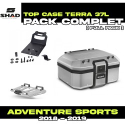 PACK-H0DV18ST-D0TR37100 : Pacco Top-Case Shad Terra 37L Alu Honda CRF Africa Twin