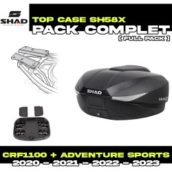 PACK-H0DV10ST-D0B58206 : Shad SH58X Top Case Pack Honda CRF Africa Twin