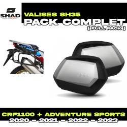 PACK-H0DV104P-D0B35200 : Pack de Maletas Laterales Shad SH35 Honda CRF Africa Twin