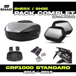 PACK-H0CR12/H0FR19-D0B59/35 : Kit Bagaglio Shad SH59X/SH35 Honda CRF Africa Twin