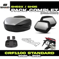 PACK-H0CR10-D0B59/35 : Pacchetto Bagagli Shad SH59X/SH35 Honda CRF Africa Twin