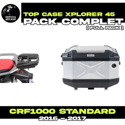 PACK-6629940101-TC45 : Hepco-Becker Xplorer 45L Alu Kit Honda CRF Africa Twin