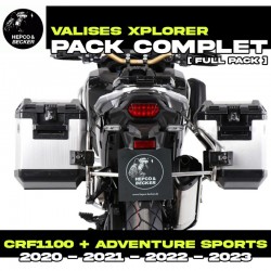 65195220022-00-40 : Pack de Maletas Laterales Hepco-Becker Xplorer Alu Honda CRF Africa Twin