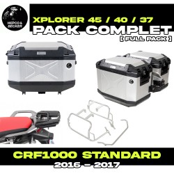 PACK-6629940101-XPLORER : Pacchetto Borse Hepco-Becker Xplorer Alluminio Honda CRF Africa Twin