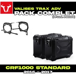 KFT.01.622.70001/B : Pack Valigie Laterali SW-Motech Trax ADV Nero Honda CRF Africa Twin