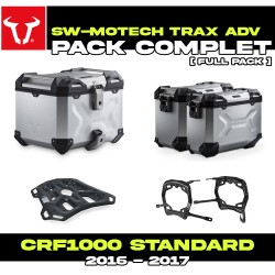 ADV.01.622.75001/S : Pack Bagaglio SW-Motech Trax ADV Alu Honda CRF Africa Twin