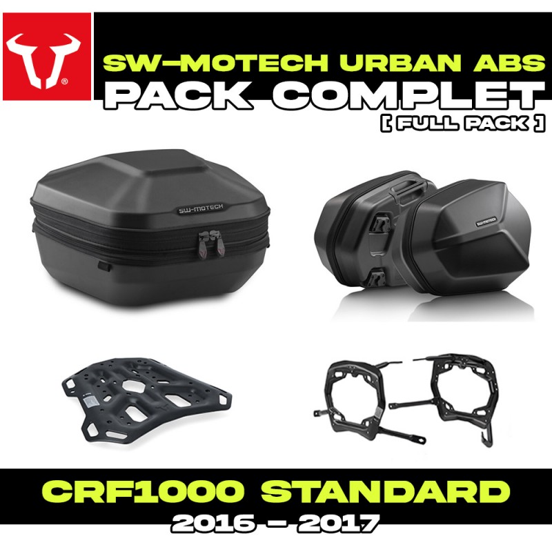 PACK-622-URBAN/AERO : Pack Equipaje SW-Motech Urban/Aero ABS Honda CRF Africa Twin