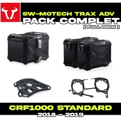 ADV.01.890.75000/B : Pack Bagagli SW-Motech Trax ADV Nero Honda CRF Africa Twin