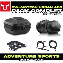 PACK-890-URBAN/AERO : Pack Bagagli SW-Motech Urban/Aero ABS Honda CRF Africa Twin