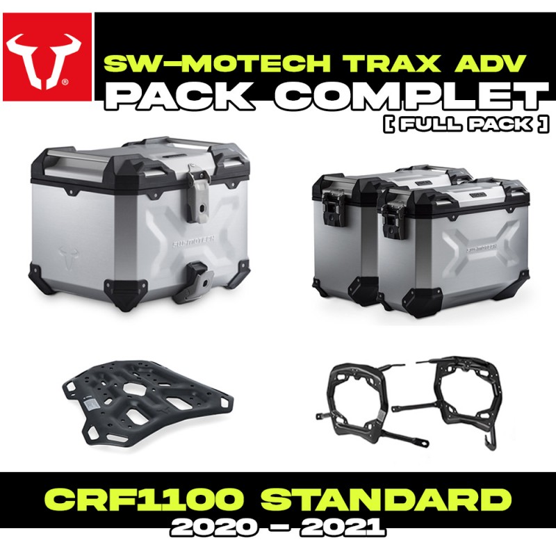 ADV.01.950.75002/S : Pack Bagagli SW-Motech Trax ADV Alu Honda CRF Africa Twin