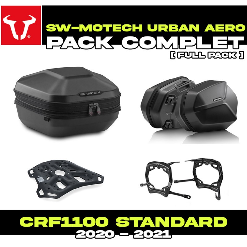 PACK-950-URBAN/AERO : Pack Equipaje SW-Motech Urban/Aero ABS Honda CRF Africa Twin