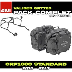 PACK-PLR1144-GRT720 : Givi GRT720 Side Panniers Pack Honda CRF Africa Twin