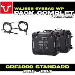 BC.SYS.01.622.21000/B : Kit Valigie Laterali SW-Motech SysBag WP Honda CRF Africa Twin