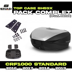 PACK-H0CR12ST-D0B59200 : Paquete Top-Case Shad SH59X Honda CRF Africa Twin