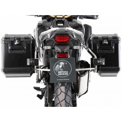 65195490022-01-40 : Hepco-Becker Xplorer Black Side Case Set 2024 Honda CRF Africa Twin