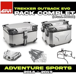 PACK-1161-OBKEA : Borsa Givi Trekker Outback Evo Alu Honda CRF Africa Twin