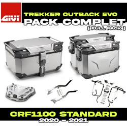 PACK-1179-OBKEA : Givi Trekker Outback Evo Alu Gepäcksystem Honda CRF Africa Twin