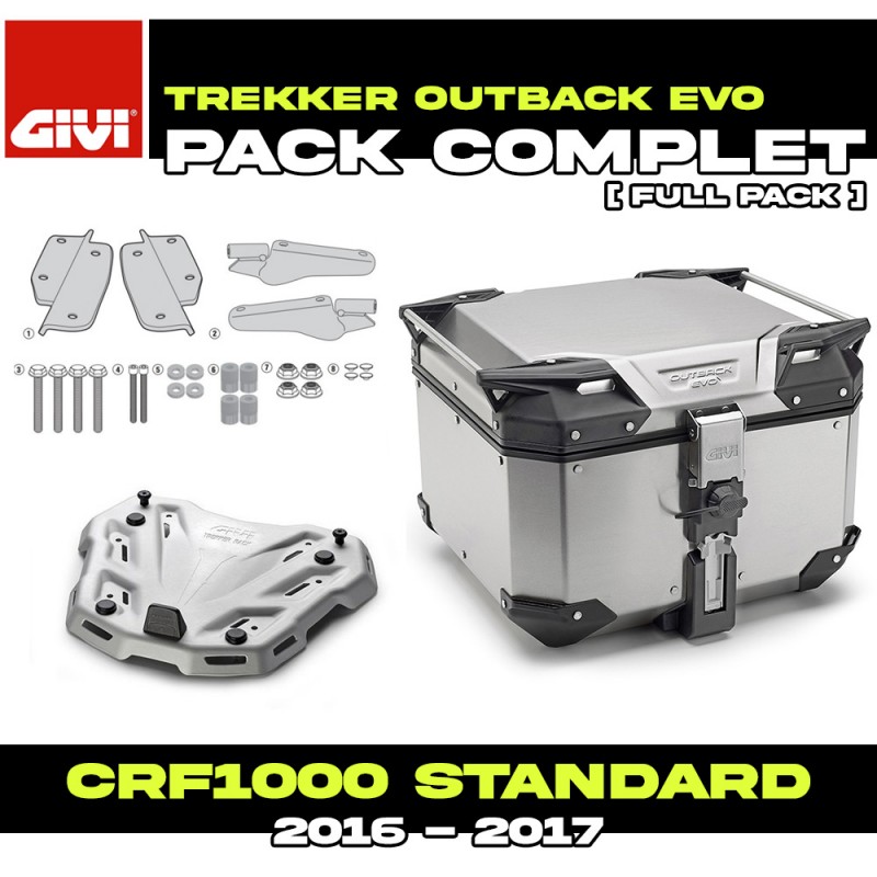 Givi Trekker Outback Evo 42L Alu Kit