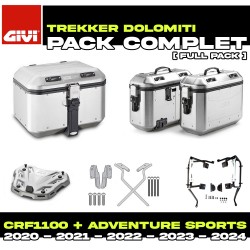 PACK-1178-DLMKA : Givi Dolomiti Alu Luggage Kit Honda CRF Africa Twin