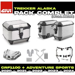 PACK-1178-ALAA : Givi Alaska Aluminum Luggage Pack Honda CRF Africa Twin