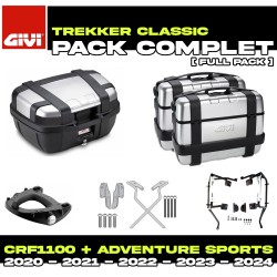 PACK-1178-TRKA : Givi Trekker Alu Luggage Pack Honda CRF Africa Twin